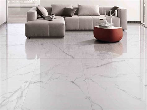 Durable X Porcelain Tile Carrara Ceramic Floor Tile Wear Resistant