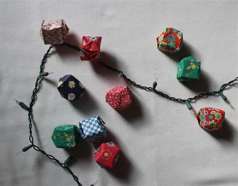 Mini Diy Tutorial Origami Ball Garland — Sew Diy