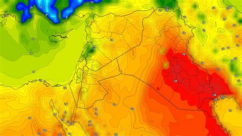 Iraq Again A Gradual And Significant Rise In Temperatures With