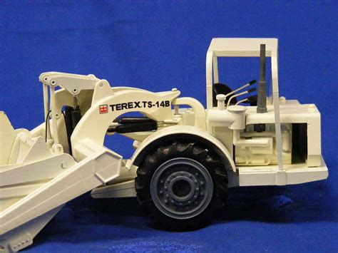 Buffalo Road Imports Terex Ts 14b Scraper Custom Paint White