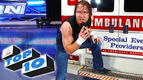 Top 10 Wwe Smackdown Moments January 2 2015 Youtube