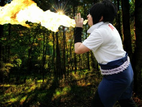 Sasuke Fireball Jutsu By NaruForeverSasu On DeviantArt