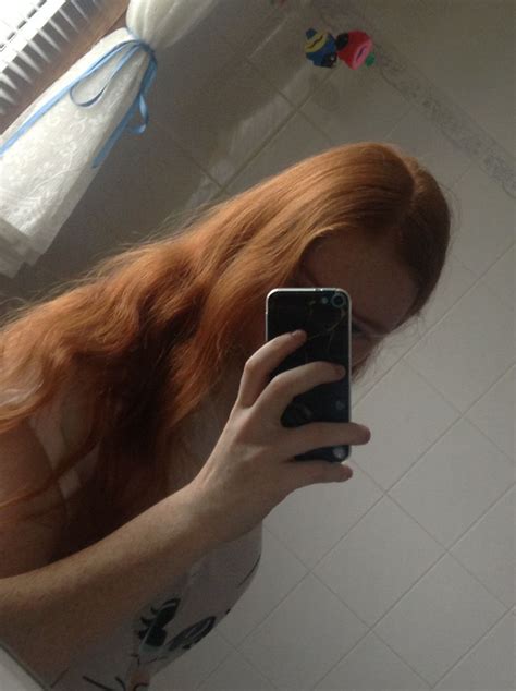 Redhair Selfie Mirror Selfie Selfie Red Hair