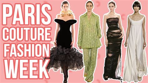 Best Looks From Paris Couture Fashion Week Spring Summer 2022 Youtube