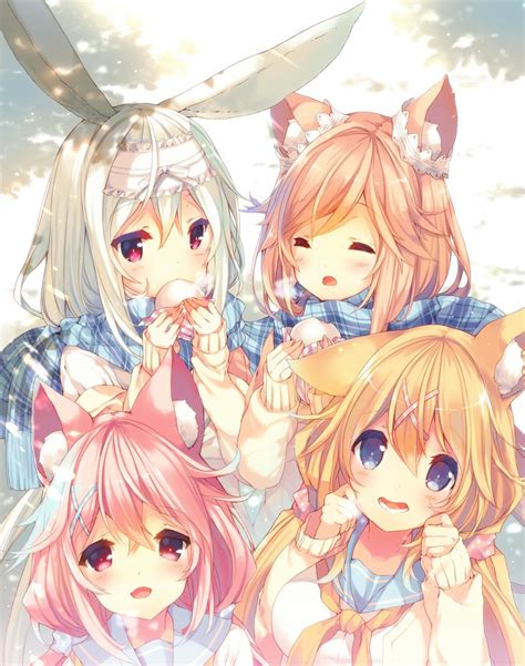 Image About Cute In Anime Friends Anime Group By Shiro Mew