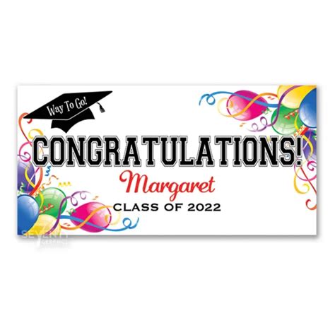 Congratulations Class Of 2022 Personalized Graduation Party Banner 26 99 Picclick