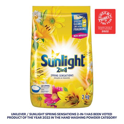Sunlight 2in1 Spring Sensations Handwash Washing Powder Sunlight