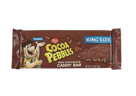 Frankford Cocoa Pebbles Milk Chocolate Candy Bar King Size 18x275oz Pacific Candy Wholesale