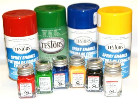 Testors Enamel And Lacquer Paints 3 Oz Spray Or 14 Oz