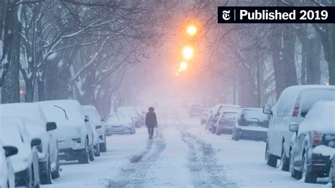 Winter Storm Makes Travel Treacherous And Is Expected To Worsen As It