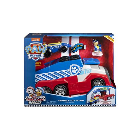 Paw Patrol Ready Race Rescue Mobile Pitstop Team Vehicle BIG W