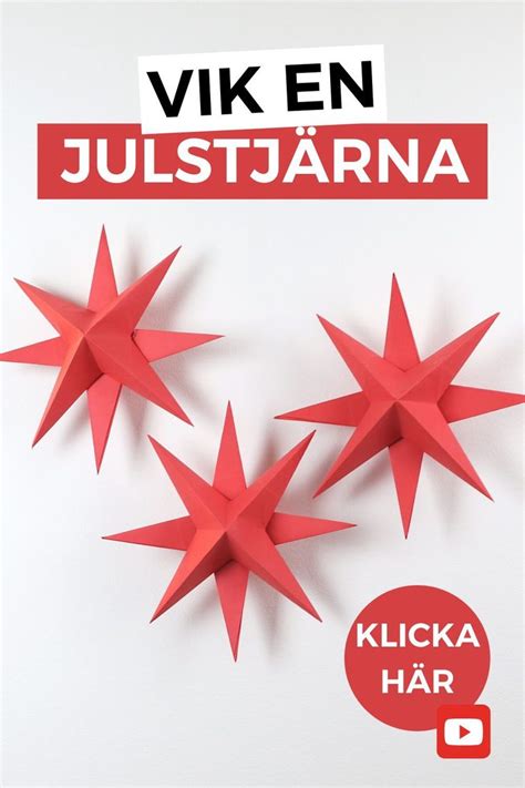 three red stars with the words vik en jurstjarna written above them