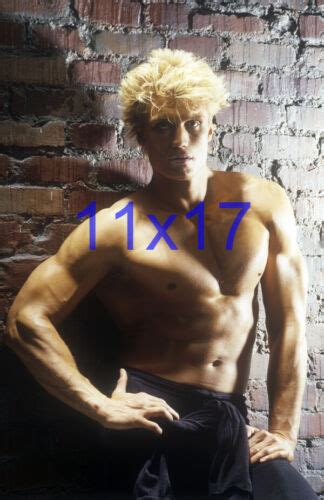 Dolph Lundgren Barechested Shirtless Rocky X Poster Size Photo The