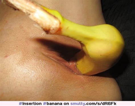 Banana Insertion Foodsex