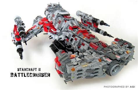 Lego Starcraft 2 Terran Battlecruiser Gadgetsin Lego Worlds Lego