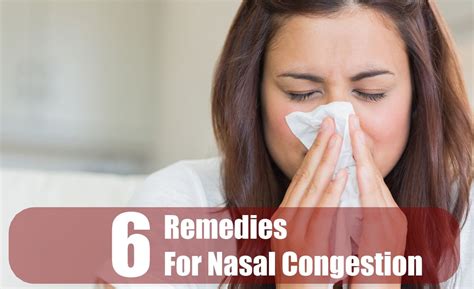 6 Remedies For Nasal Congestion Relieve Sinus Congestion Sinus