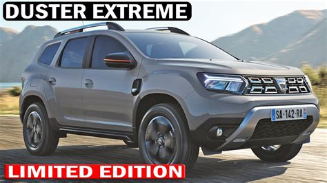 2022 New Dacia Duster Extreme Limited Edition Interior Youtube