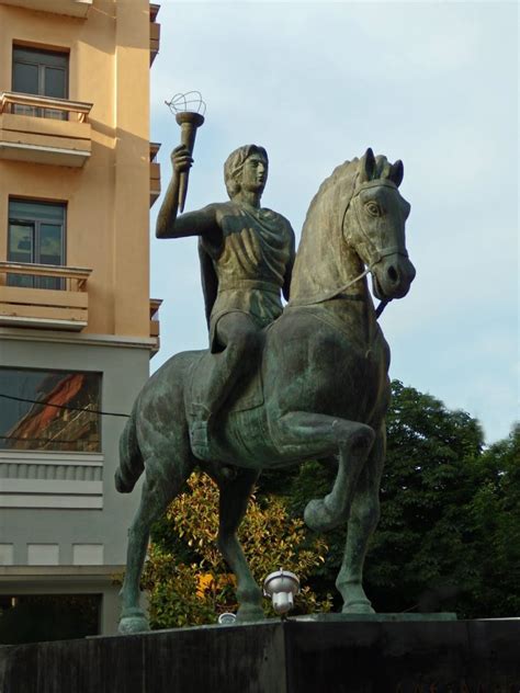 Alexander The Great Equestrian Statues