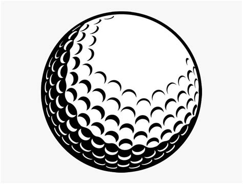 Golf Ball Png Svg Golf Ball Vector Transparent Png Kindpng