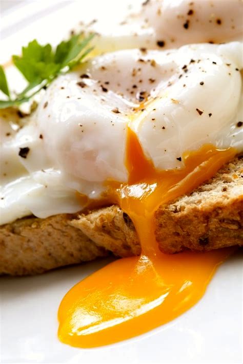 Poached Eggs On Sourdough Toast Andrea Beaman