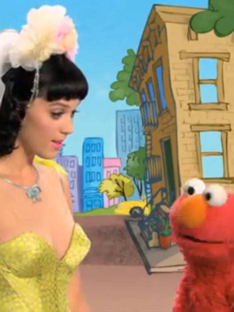 Video Katy Perrys Boobs Banned From Sesame Street Celebsnow