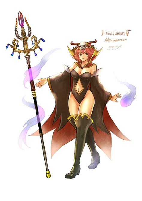 Lenna Charlotte Tycoon And Necromancer Final Fantasy And 2 More Drawn