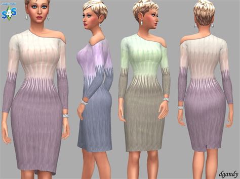 Dress F2019016 By Dgandy At Tsr Sims 4 Updates