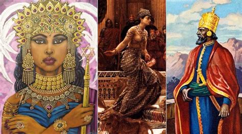 Queen Of Sheba African Queen Who Visited King Solomon To Verify His