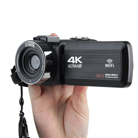 4k Ultra Hd 30mp 18x Zoom Wifi Digital Video Camera Dv Camcorder 270