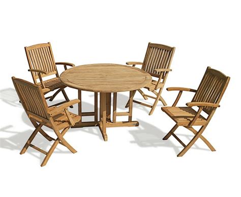 The patio heater rental includes the outdoor patio heater itself and a tank of propane gas. Berrington Drop Leaf Round Garden Table and Arm Chairs