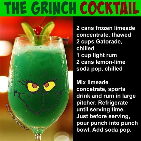 Best Grinch Cocktail Recipe Easy Homemade 2024