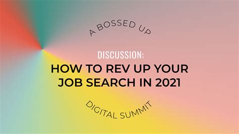 How to Rev Up Your Job Search in 2021 — BOSSED UP