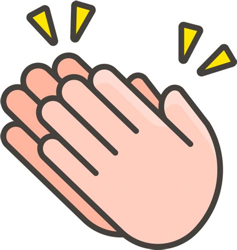 Download Clapping Hands Emoji Animation Clapping Clipart Png