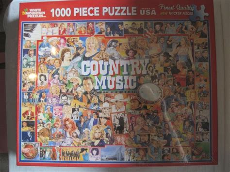 Country Music 1000 Piece Jigsaw Puzzle By White Mountain Puzzles New
