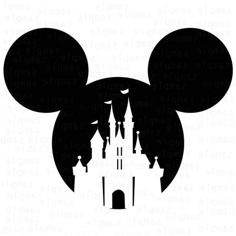 Free 208 Disney Character Mickey Head Svg Svg Png Eps Dxf File