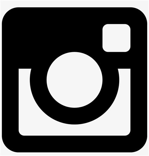 Instagram Logo Black Instagram Logo Free Transparent Png Download