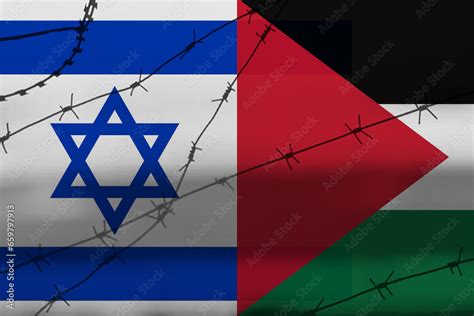 Israel And Hamas Flags Together Hamas And Israel Relation Conflict