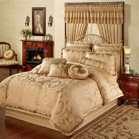 Corsica Gold Comforter Bedding Luxury Bedding Gold Bedding Sets Bed