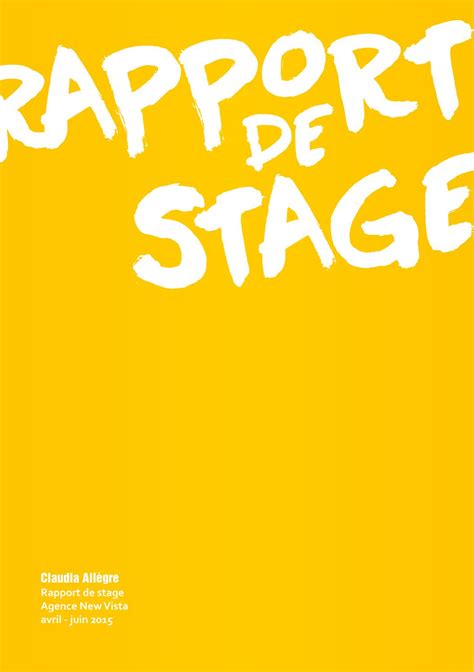 Rapport De Stage By Claudiaallegre Issuu