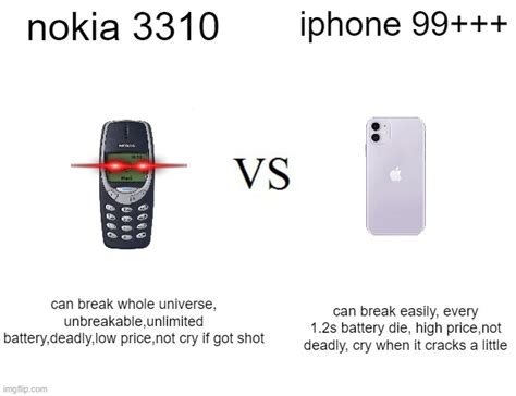 Nokia Vs Iphone Imgflip