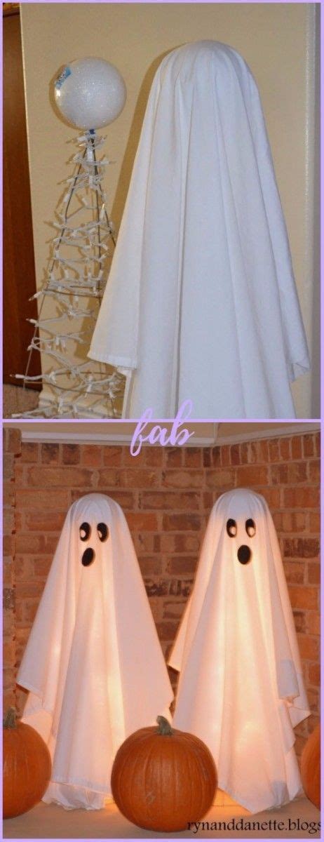 Diy Halloween Ghost Decoration Tutorials