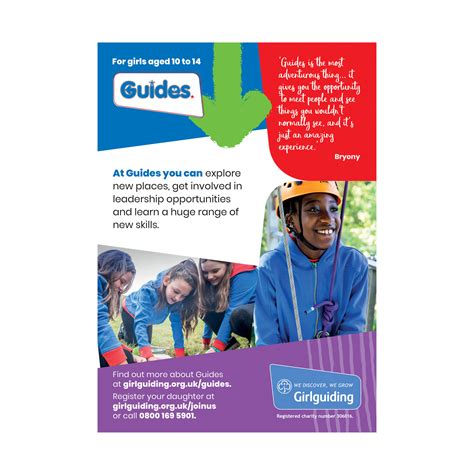 Guides poster (10 pack) | Official Girlguiding shop