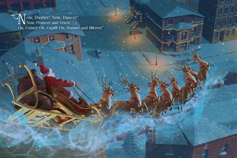 The Night Before Christmas Book By Clement C Moore Antonio Javier