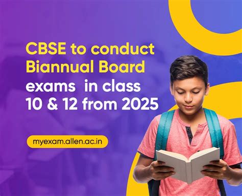 Cbse To Introduce Biannual Board Exams In Class 10 And 12 From 2025 My