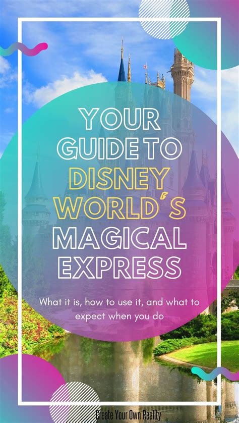 Disney World 101 Your Guide To The Magical Express Create Your Own Reality Disney World