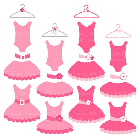 54 Pink Tutu Skirt Cli Tutu Clip Art Clipartlook
