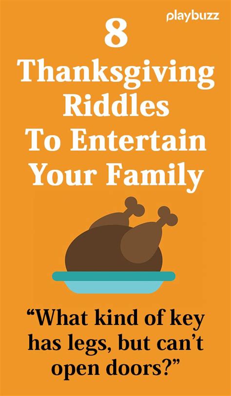 Can You Solve The 8 Thanksgiving Riddles Thanksgiving Quiz