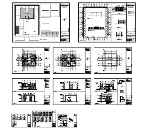 Modern Villa Cad Files Dwg Files Plans And Details