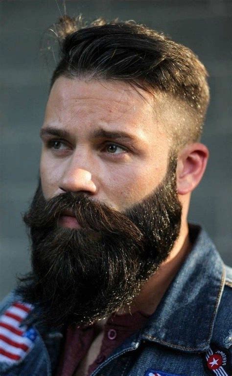 Captivating Beard And Hairstyle Combinations For Men Patchy Beard