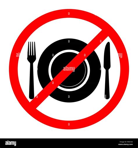No Food Allowed Symbol Prohibition Hi Res Stock Photography And Images